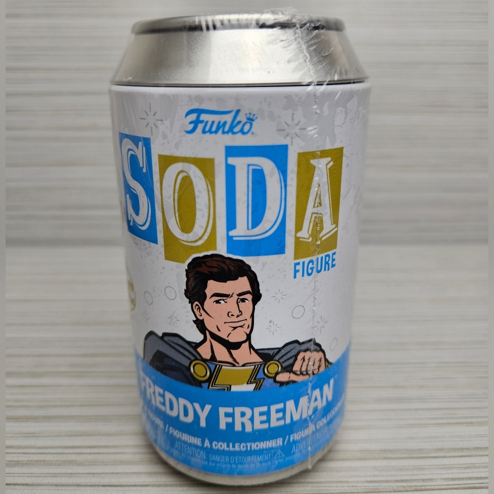 Funko SODA DC Shazam Freddy Freeman Can and Vinyl Figure